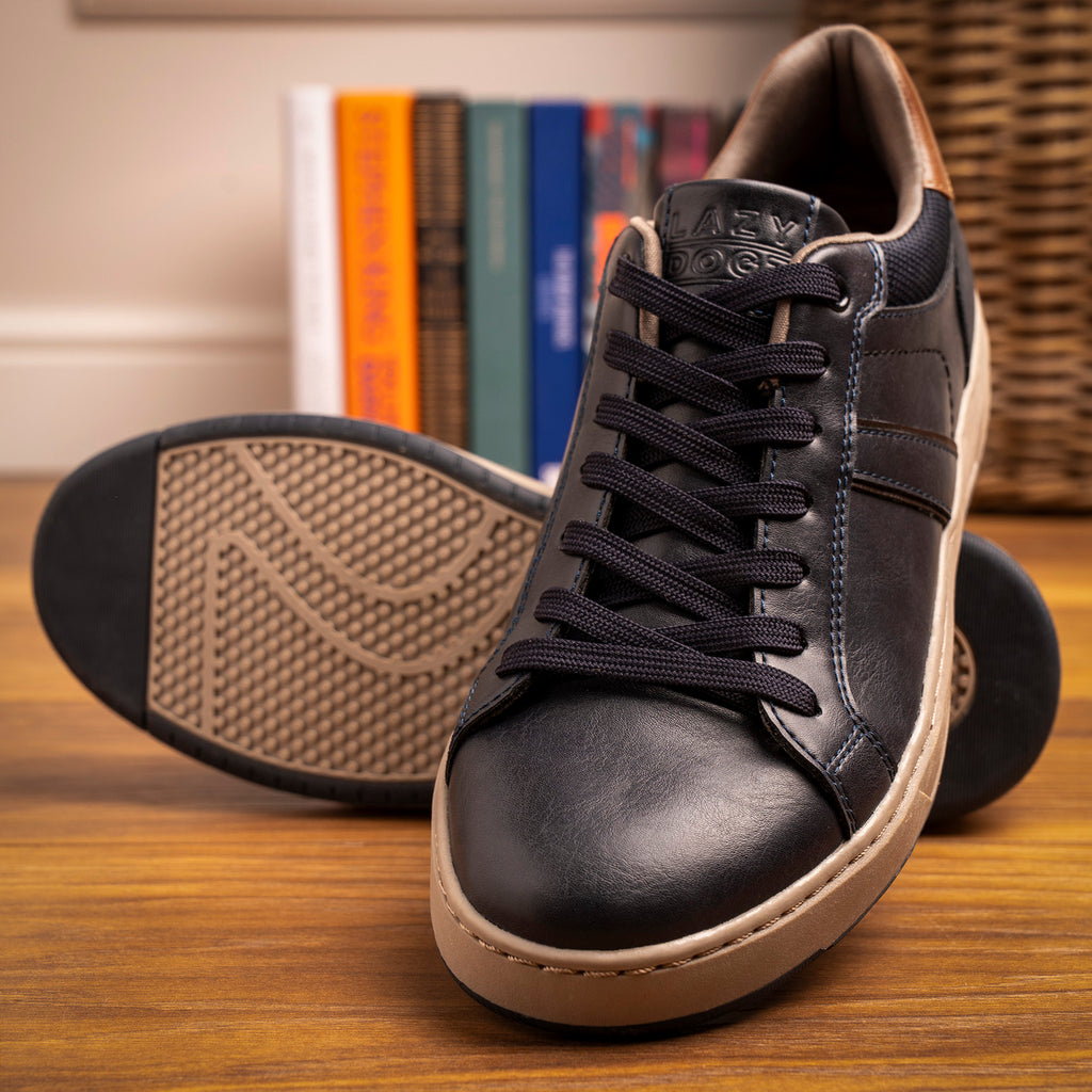 Phillip Navy Mens Trainer