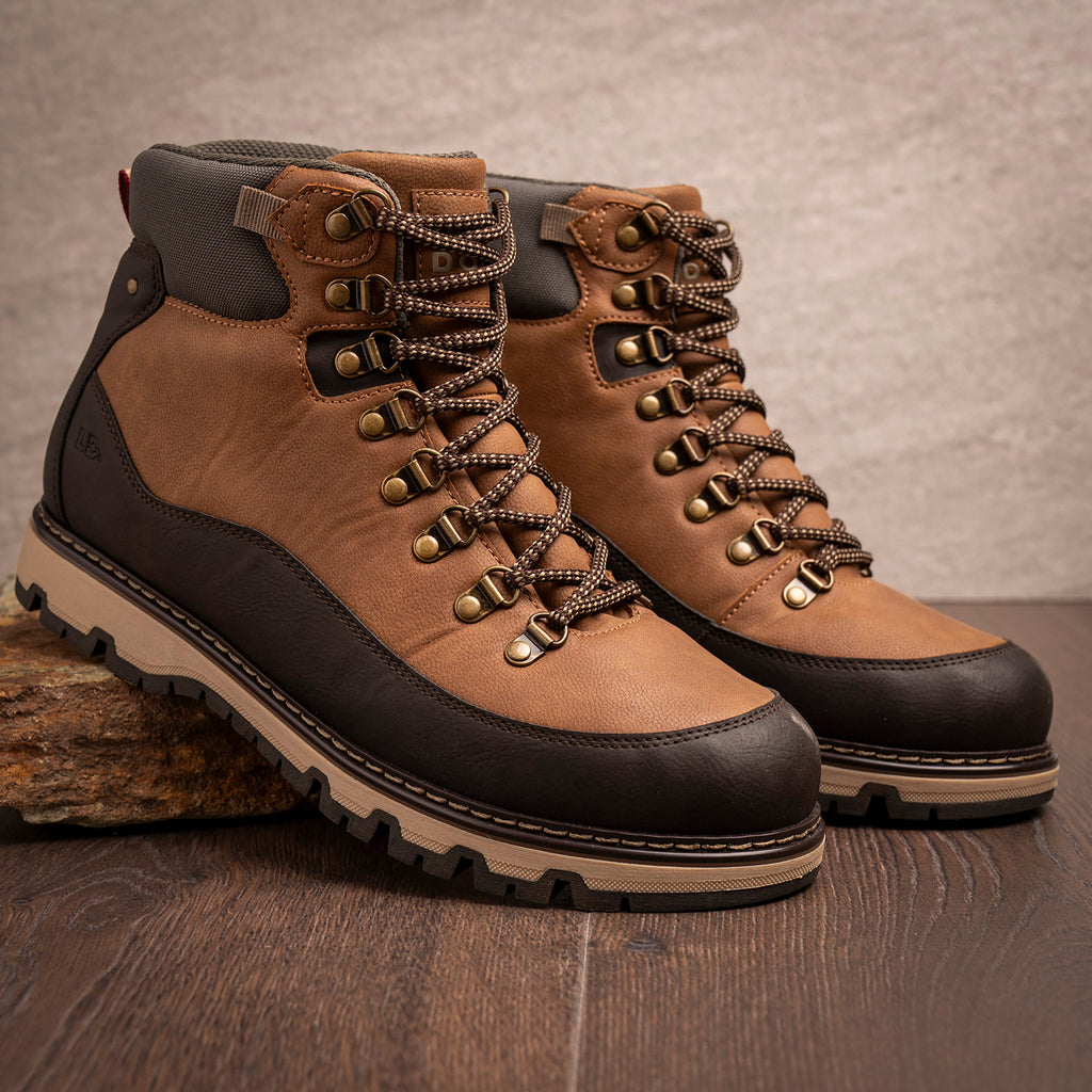 Liam Waterproof Tan Mens Boot