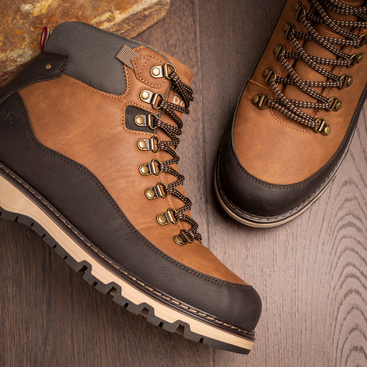 Liam Waterproof Tan Mens Boot