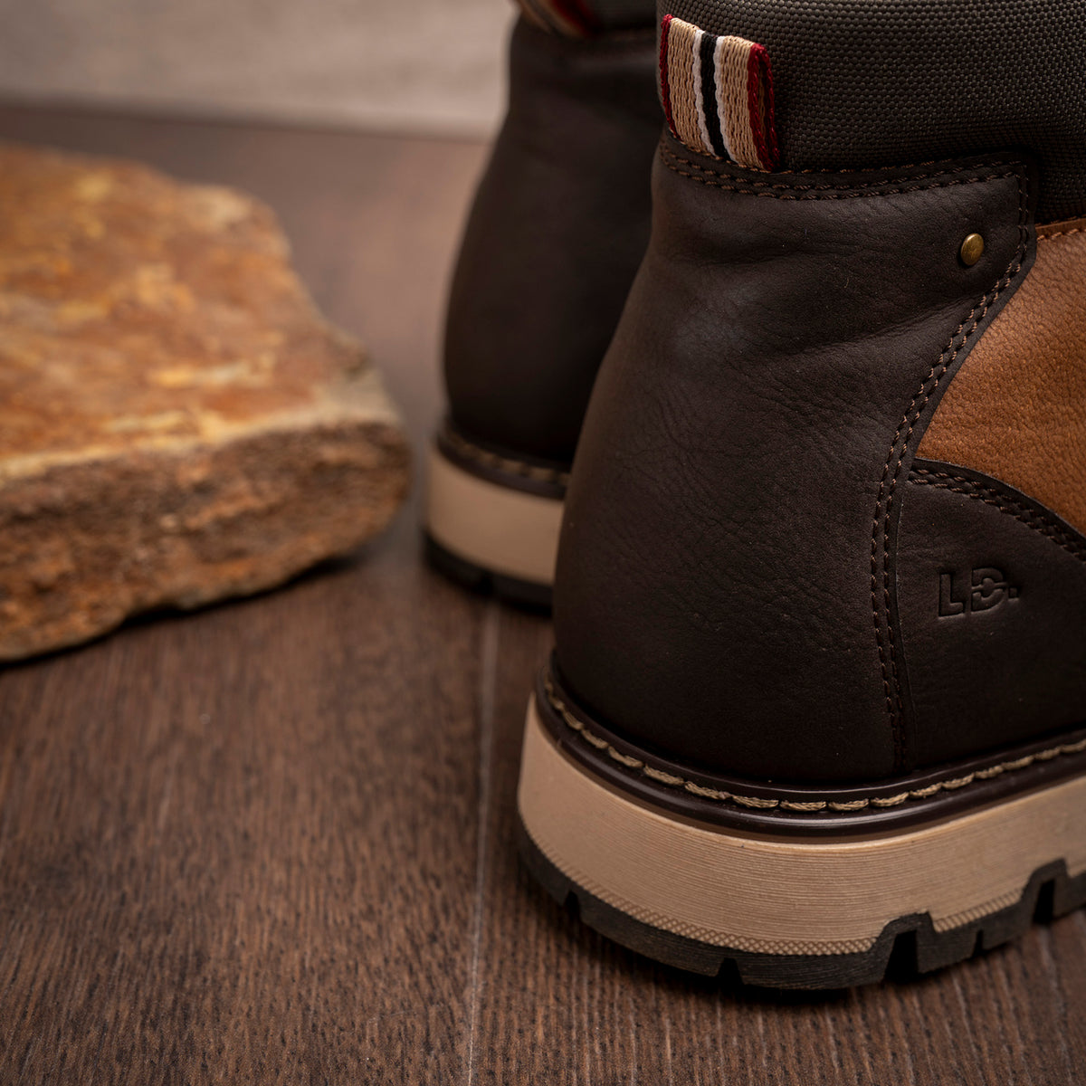 Liam Waterproof Tan Mens Boot