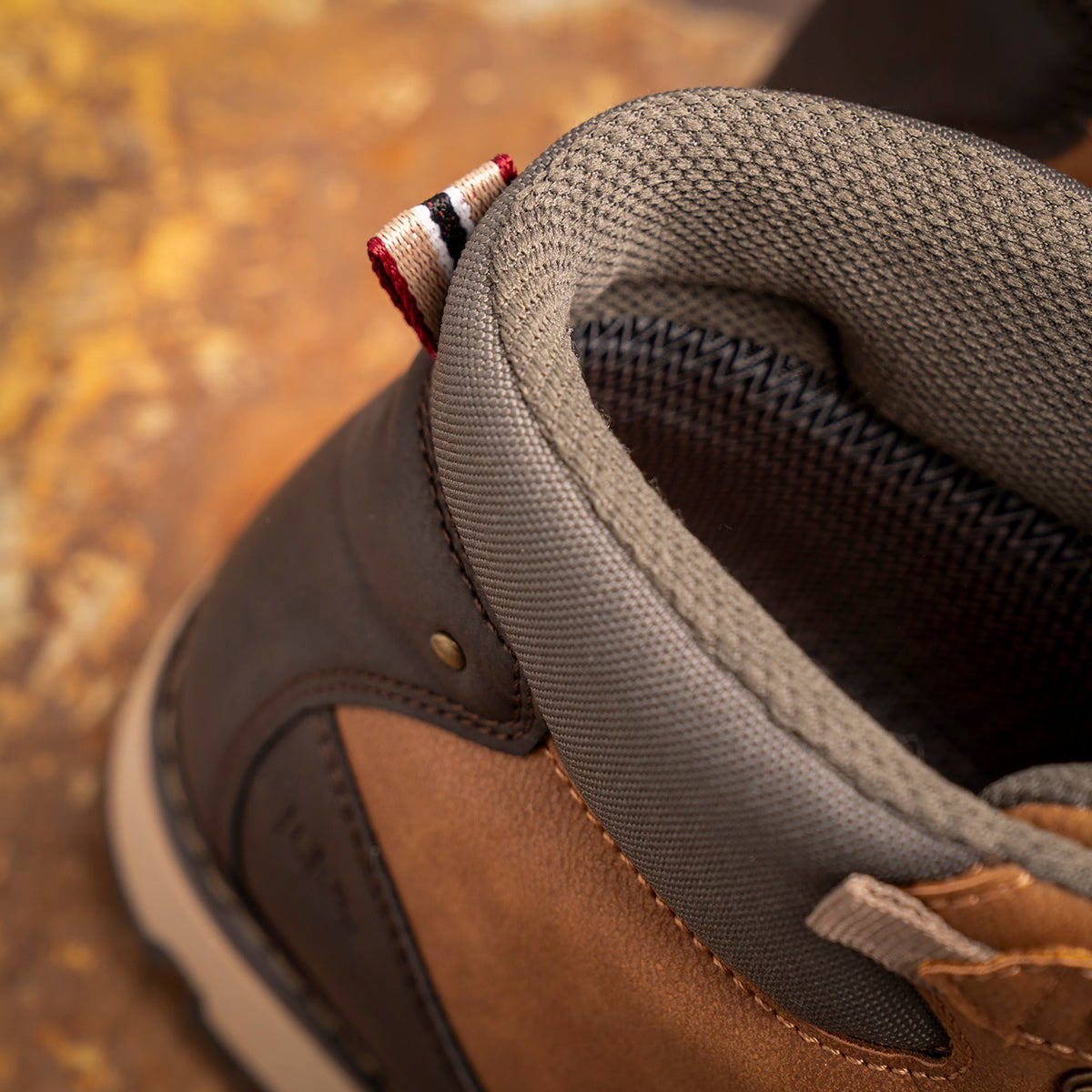 Liam Waterproof Tan Mens Boot