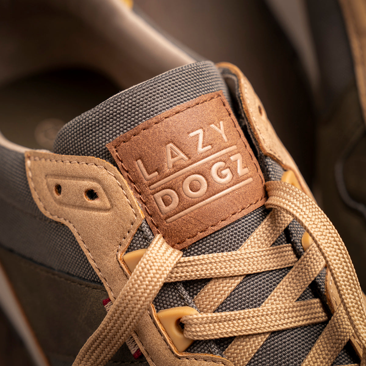 Tommy Khaki Mens Trainer