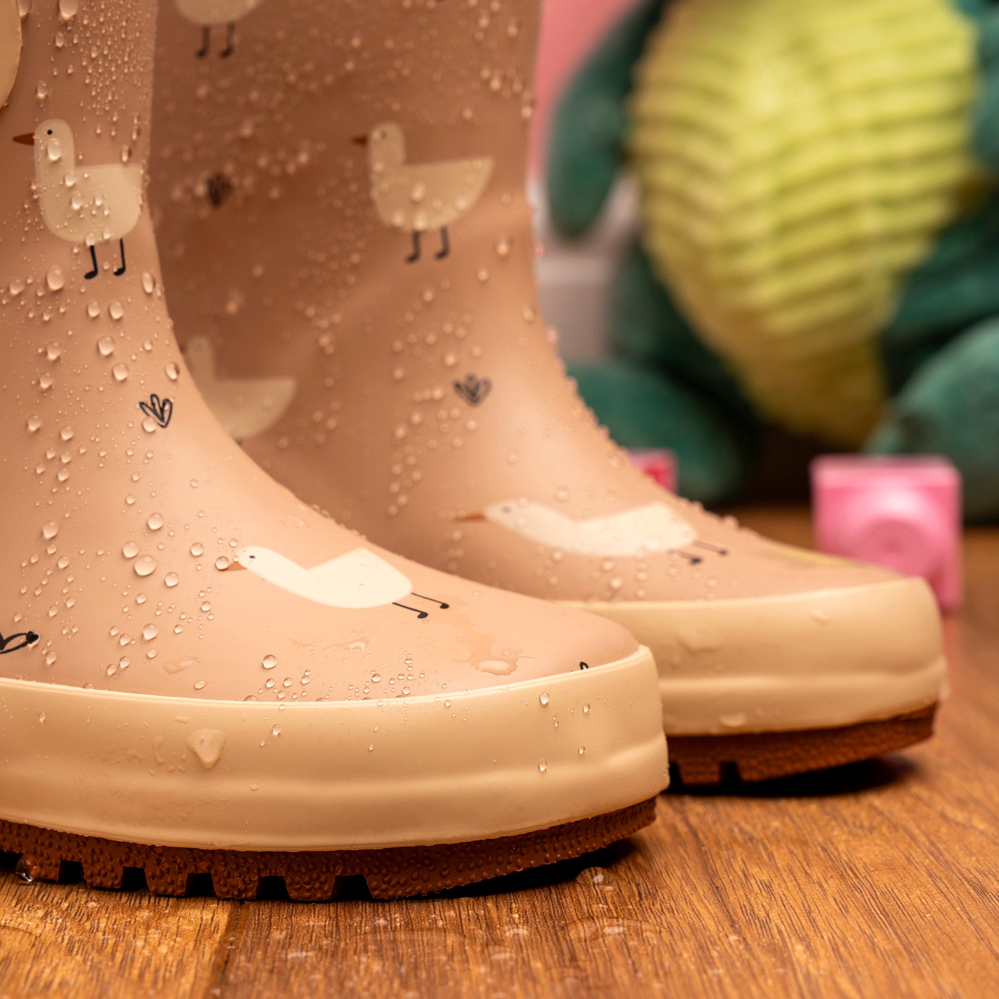 Downy Beige Toddler Wellington