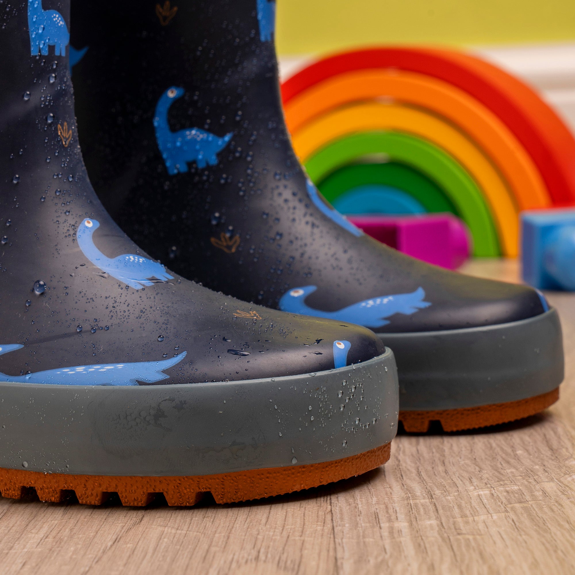 Bronty Blue Toddler Wellington