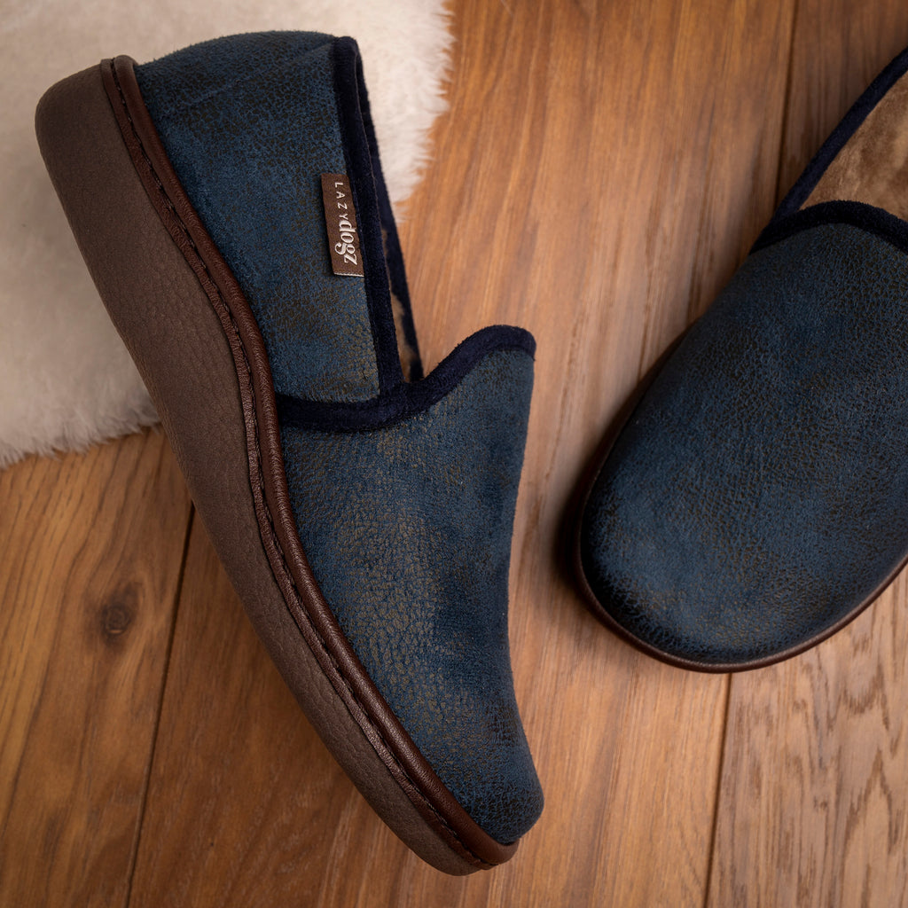 Manor II Blue Slipper