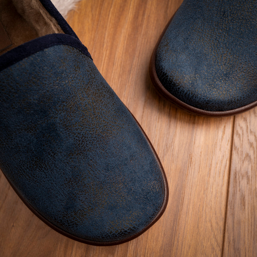 Manor II Blue Slipper