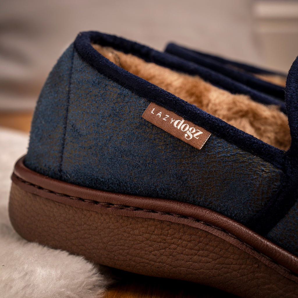 Manor II Blue Slipper