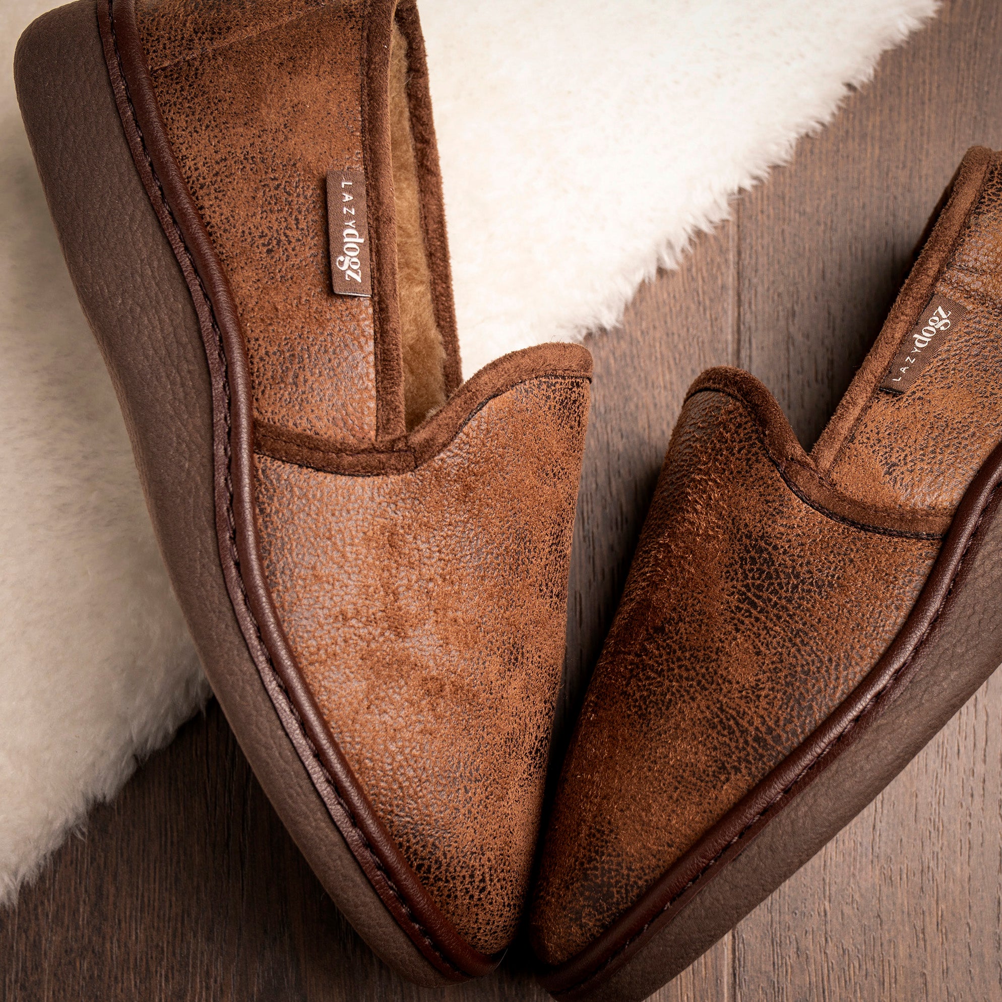 Manor II Brown Slipper