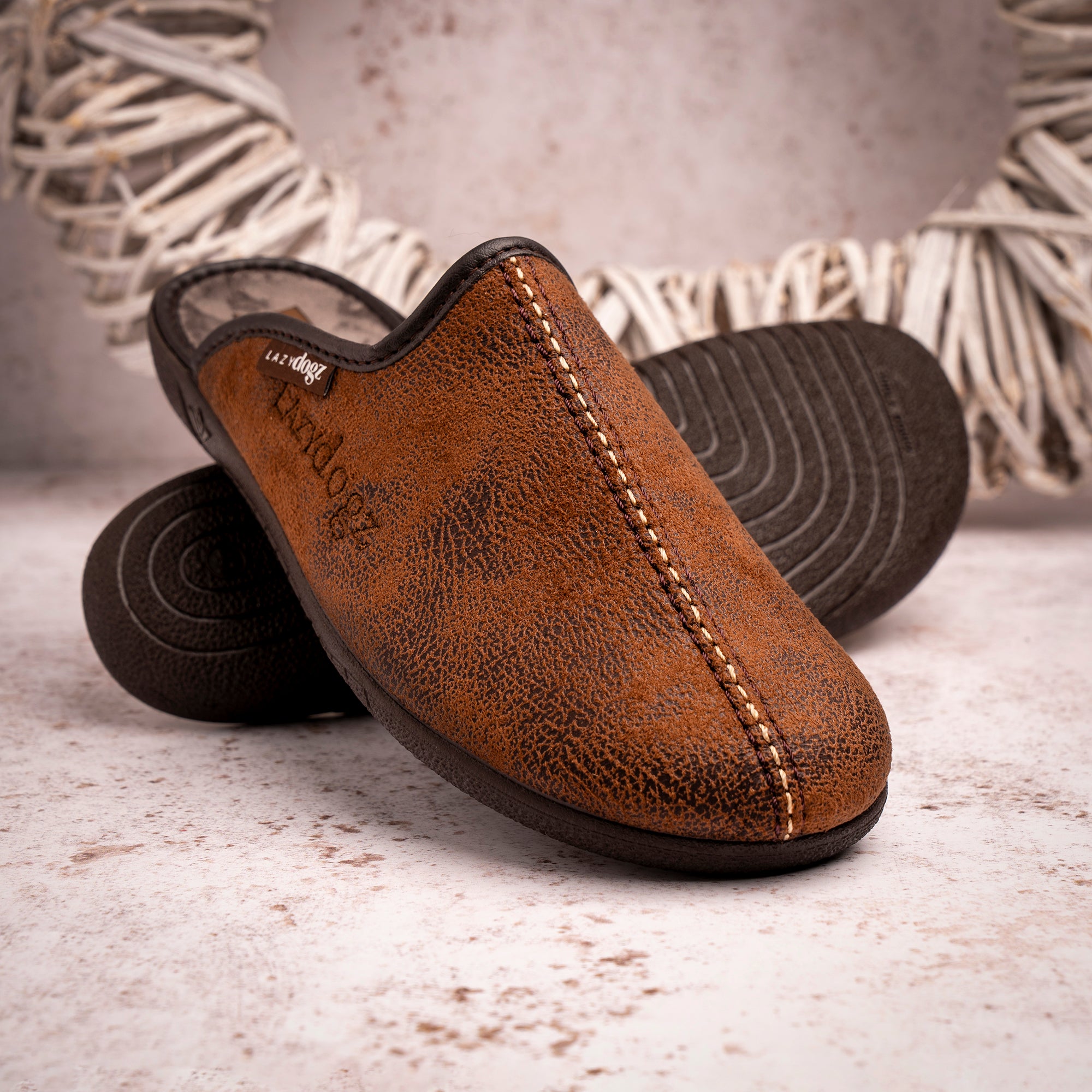 Tees II Brown Slipper