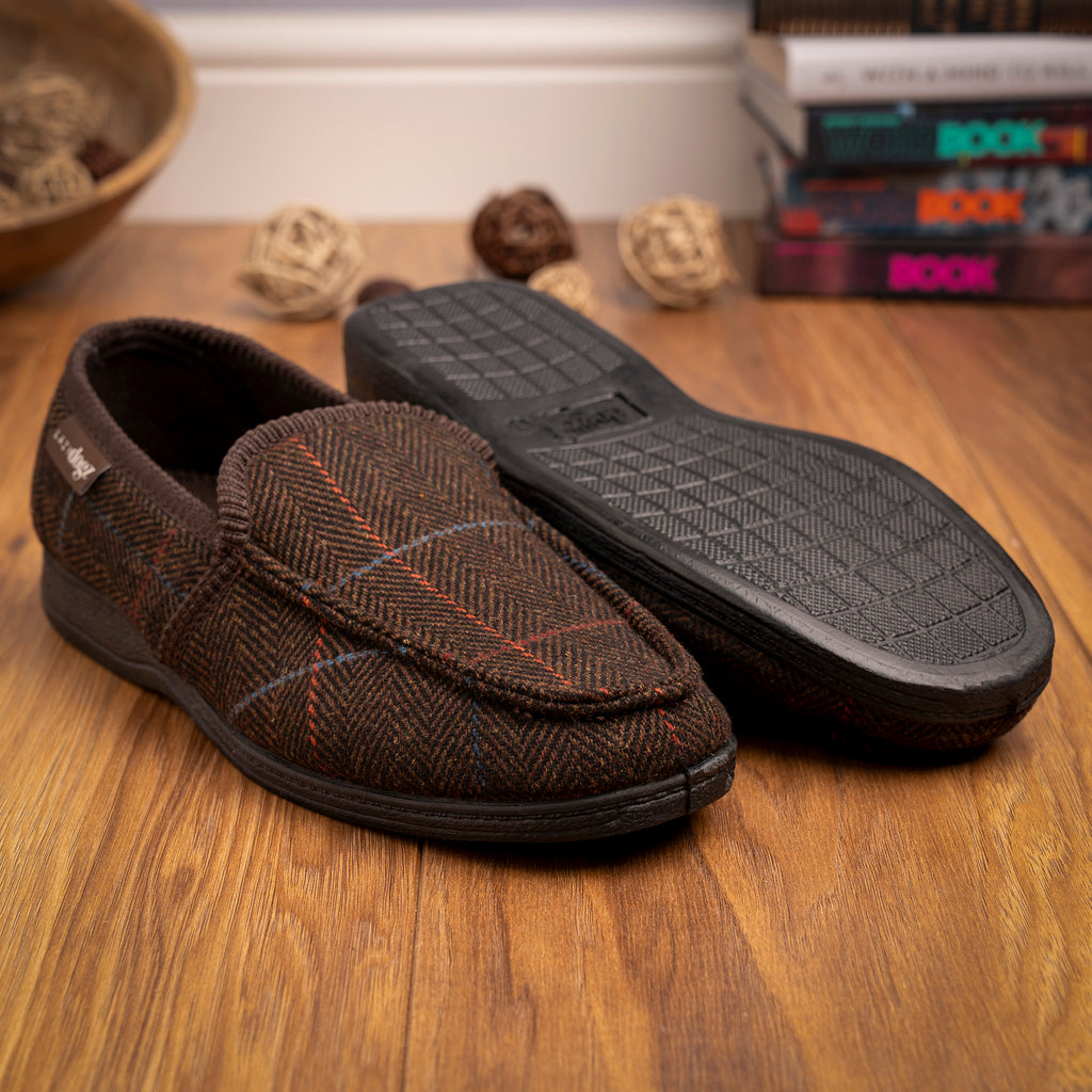 Eisenhower II Brown Slipper