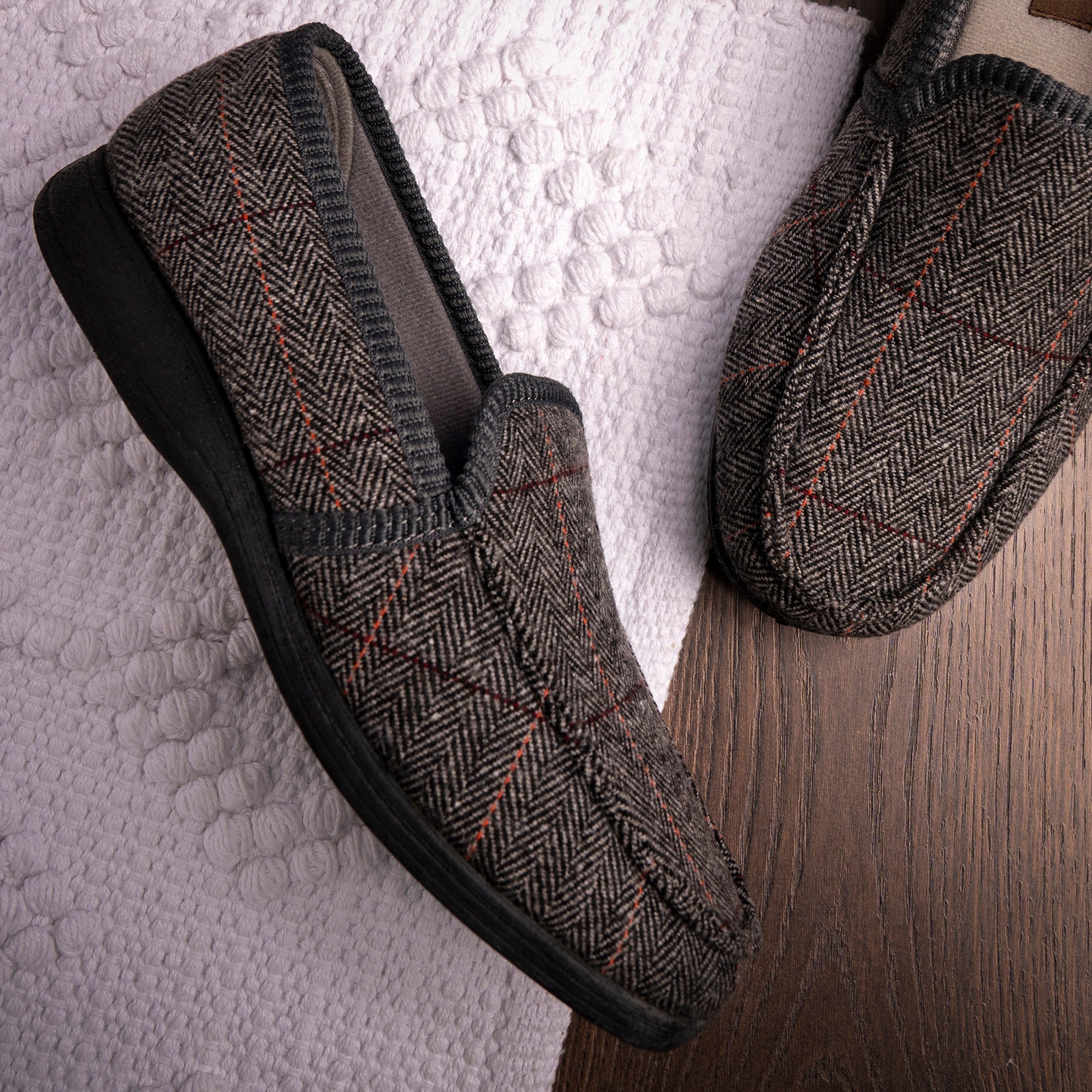 Eisenhower II Grey Slipper