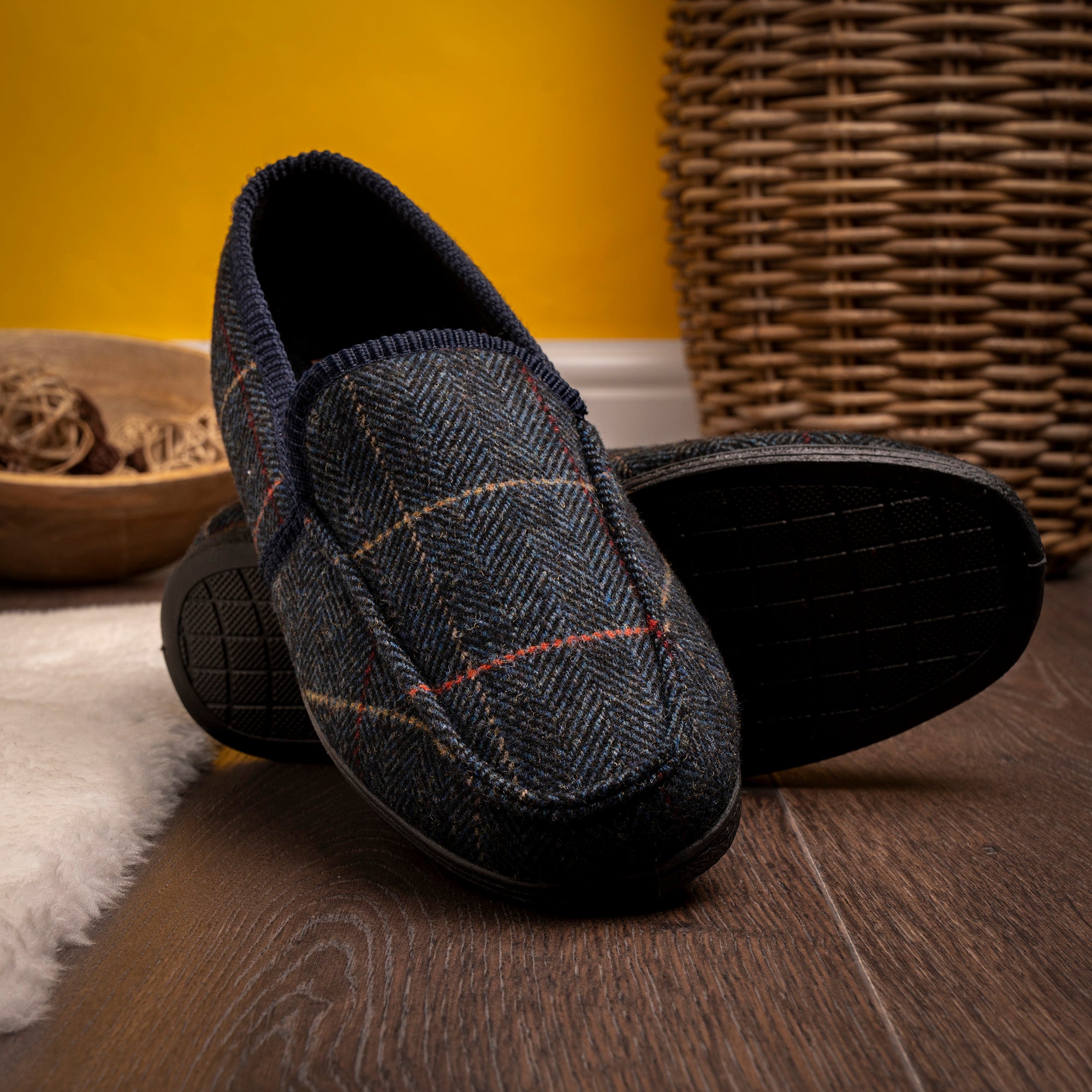 Eisenhower II Navy Slipper