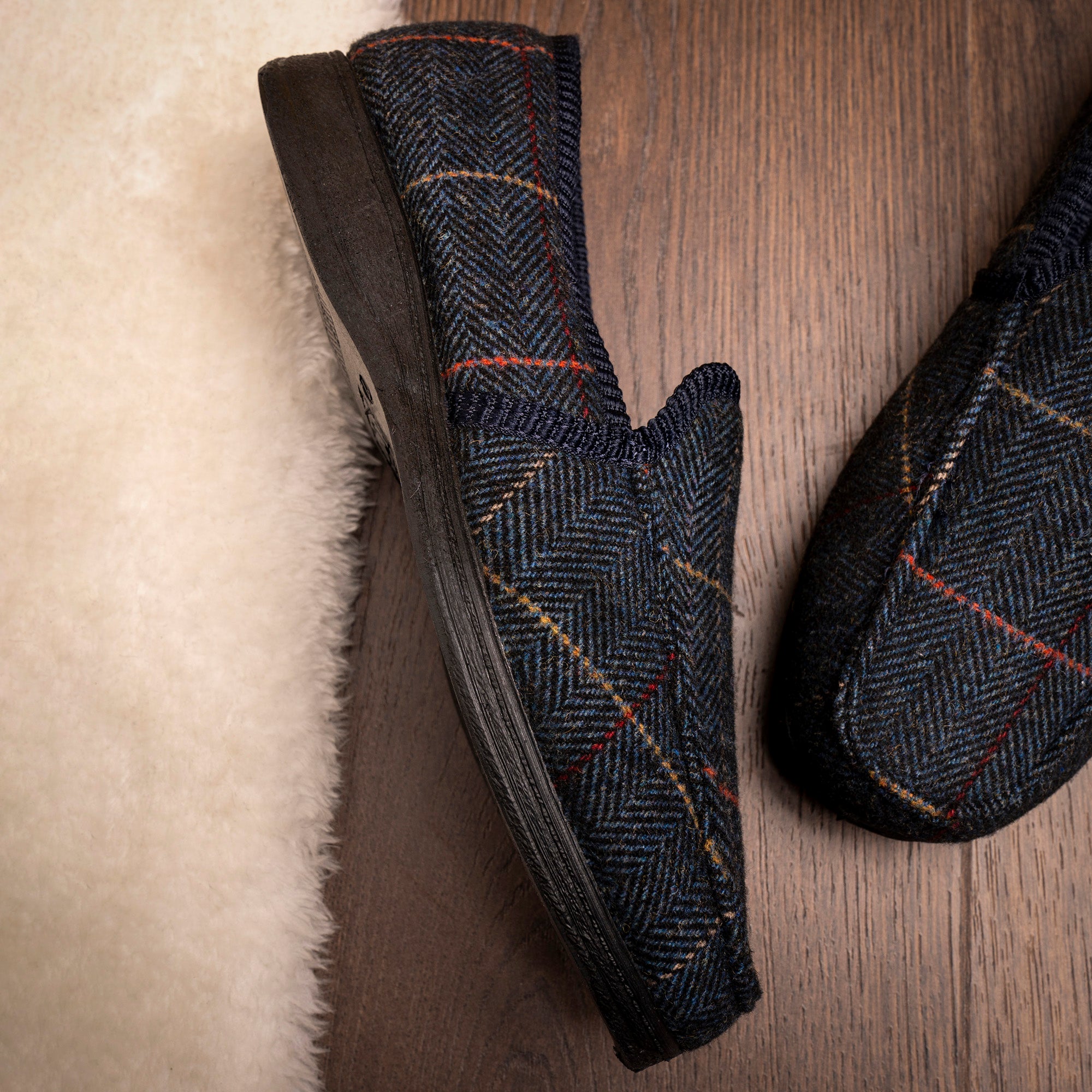 Eisenhower II Navy Slipper