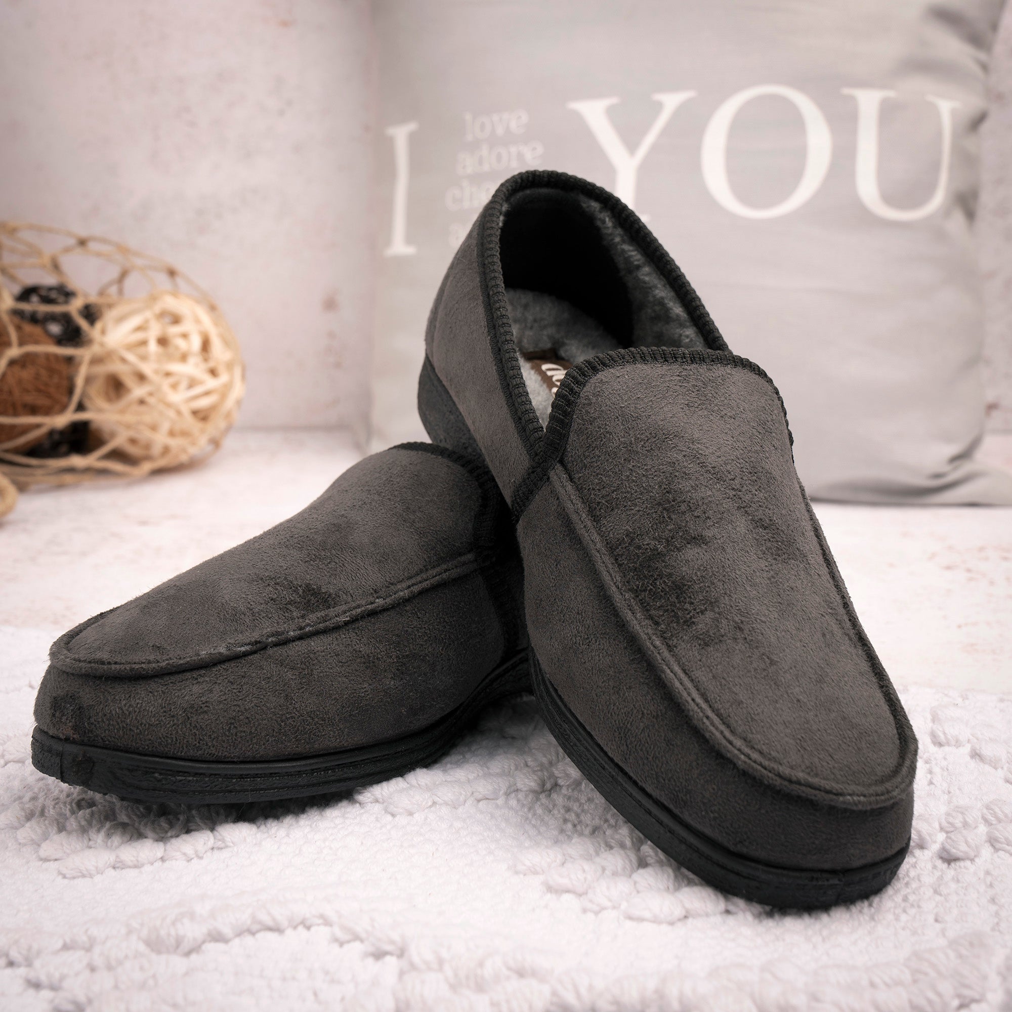 Eden II Grey Slipper