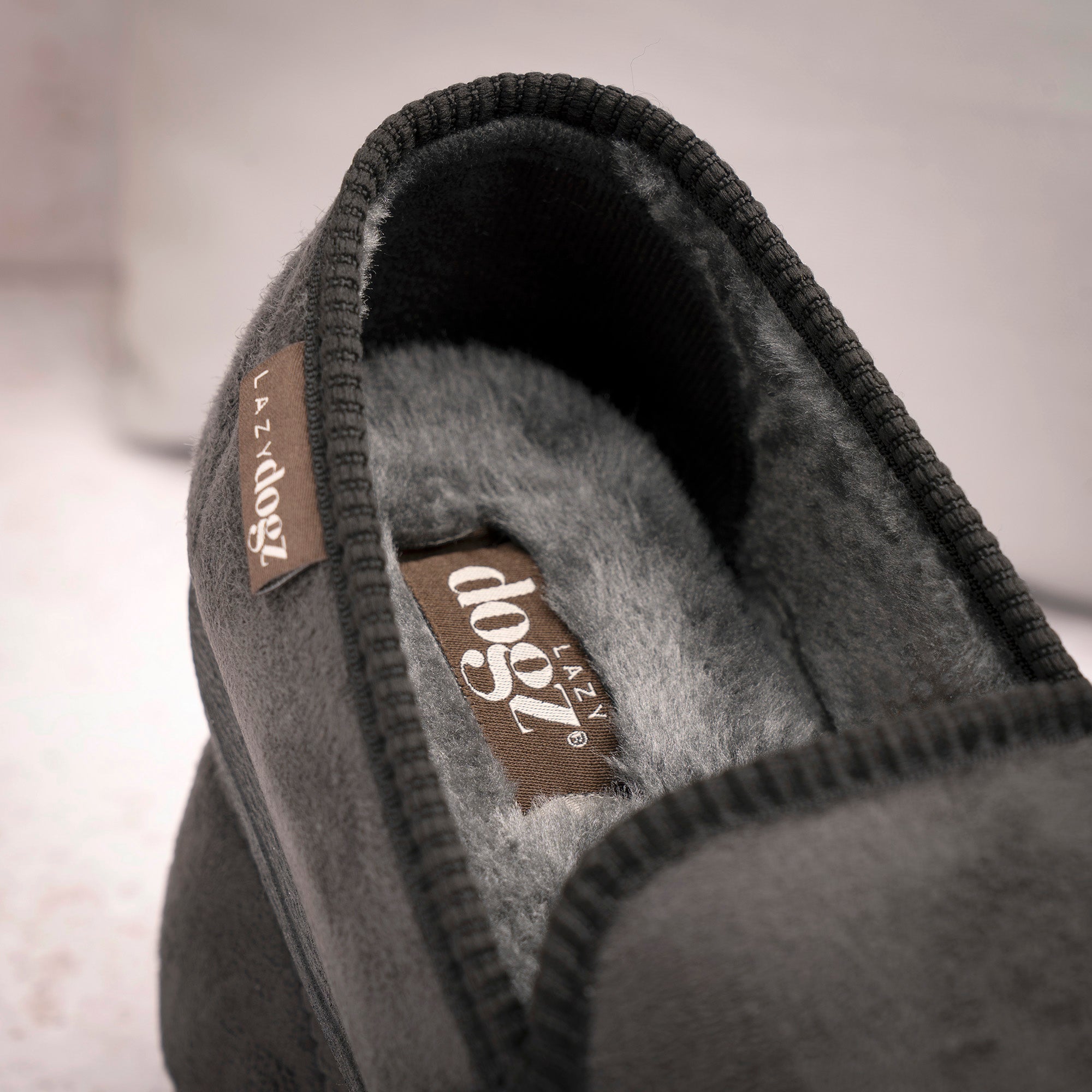Eden II Grey Slipper