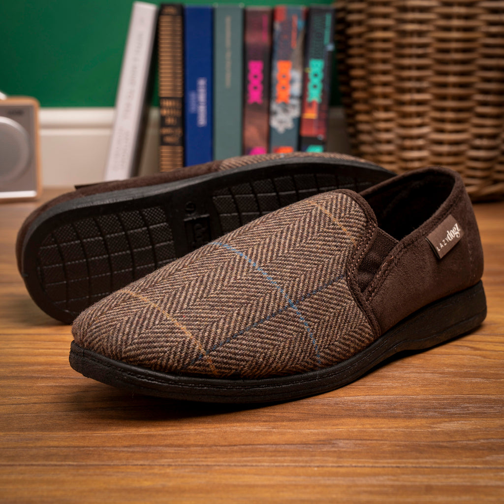 Harrison II Brown Slipper