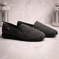 Harrison II Grey Slipper