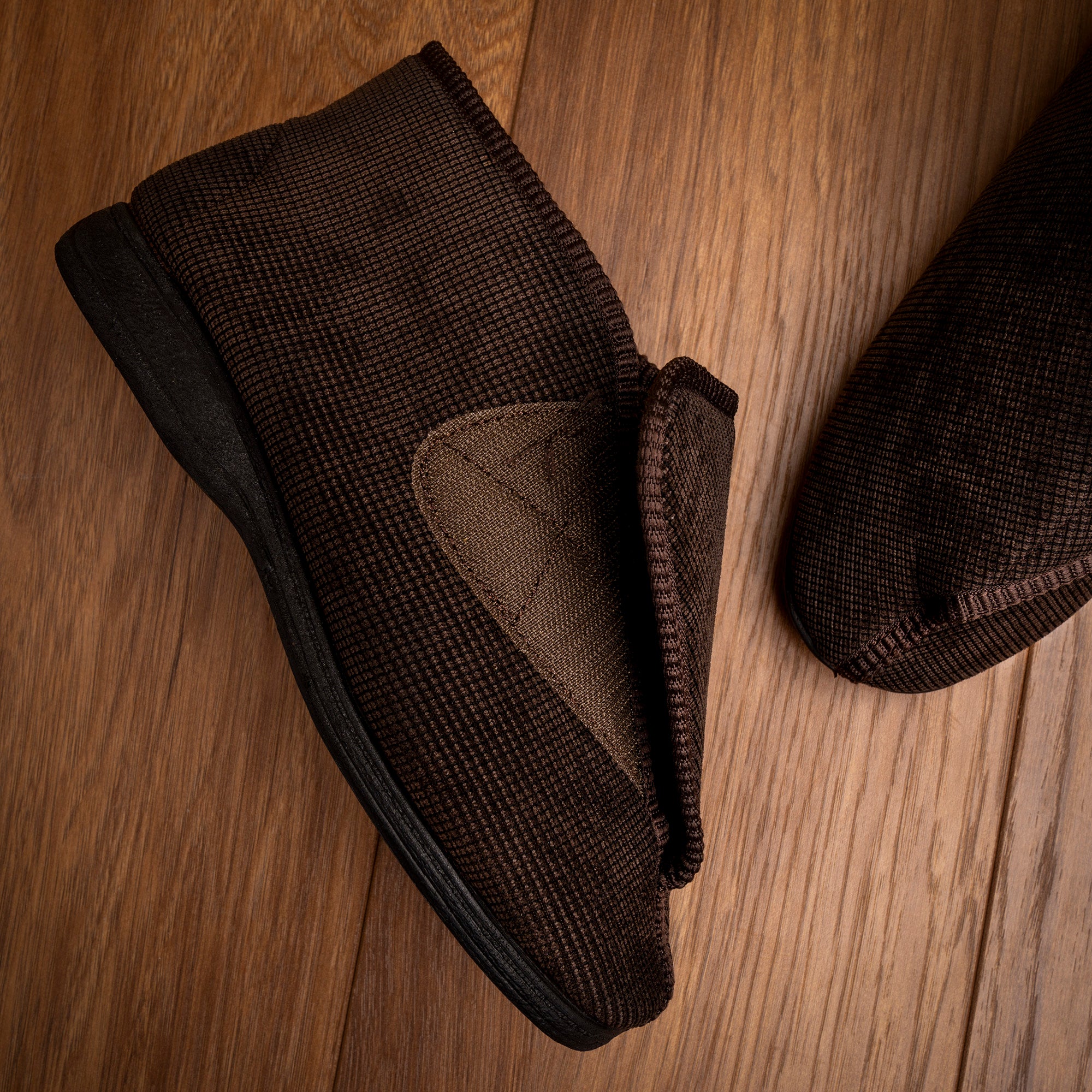 Drake II Brown Bootee Slipper