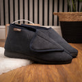 Drake II Navy Bootee Slipper