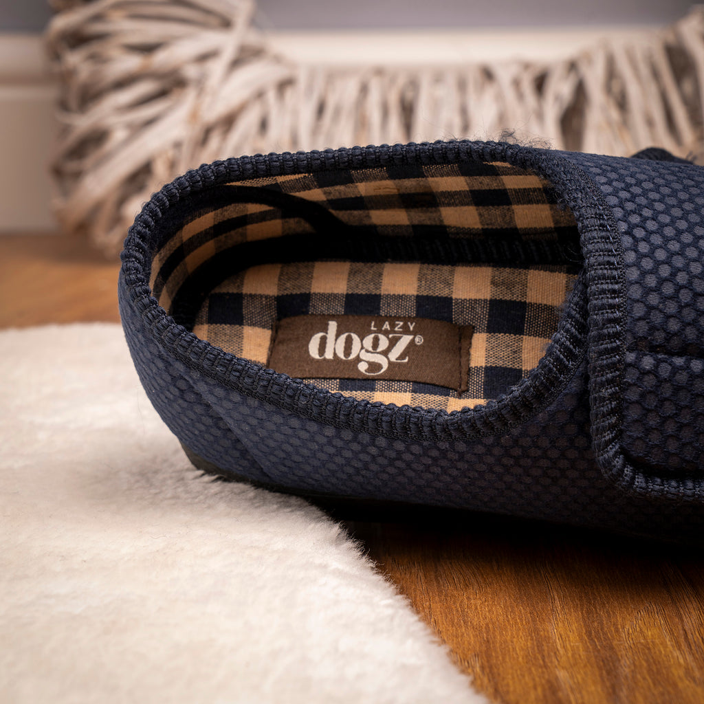 Columbus III Navy One Touch Slipper