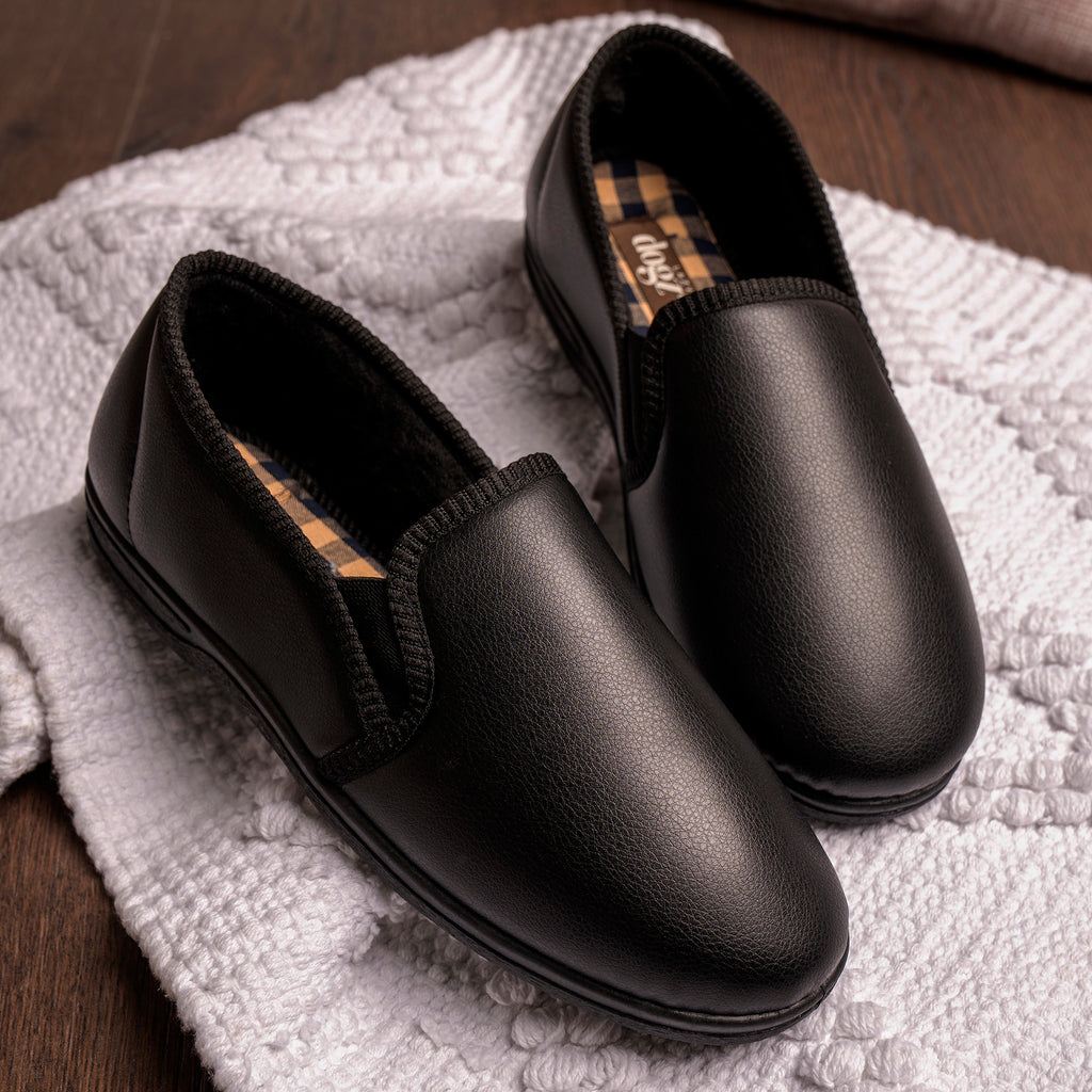 Trent II Black Slipper