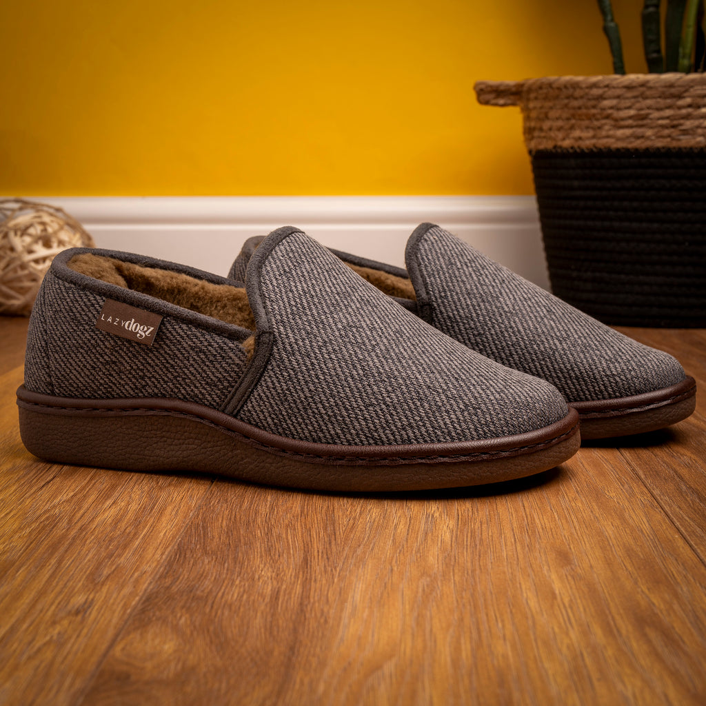 Oliver Grey Slipper