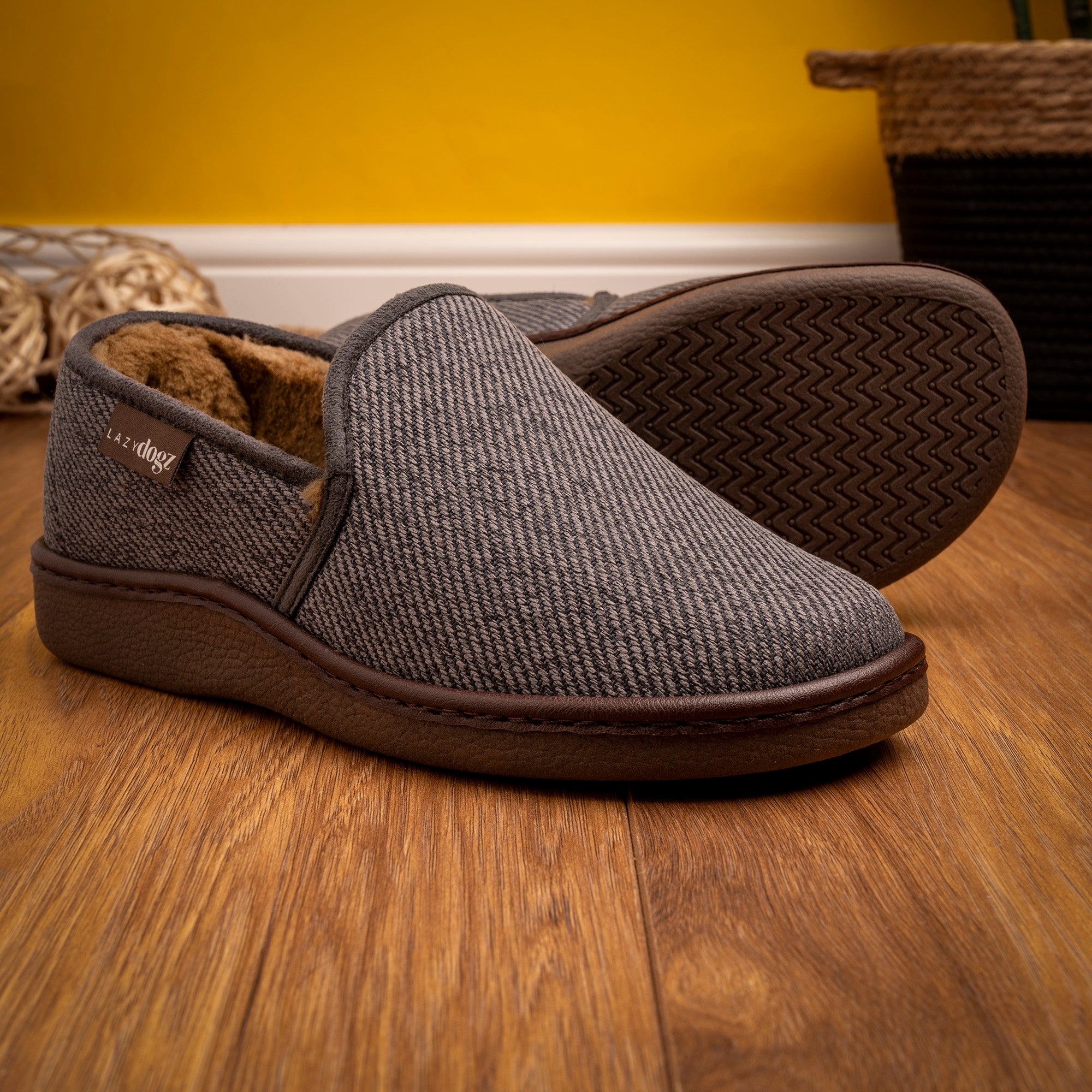 Oliver Grey Slipper