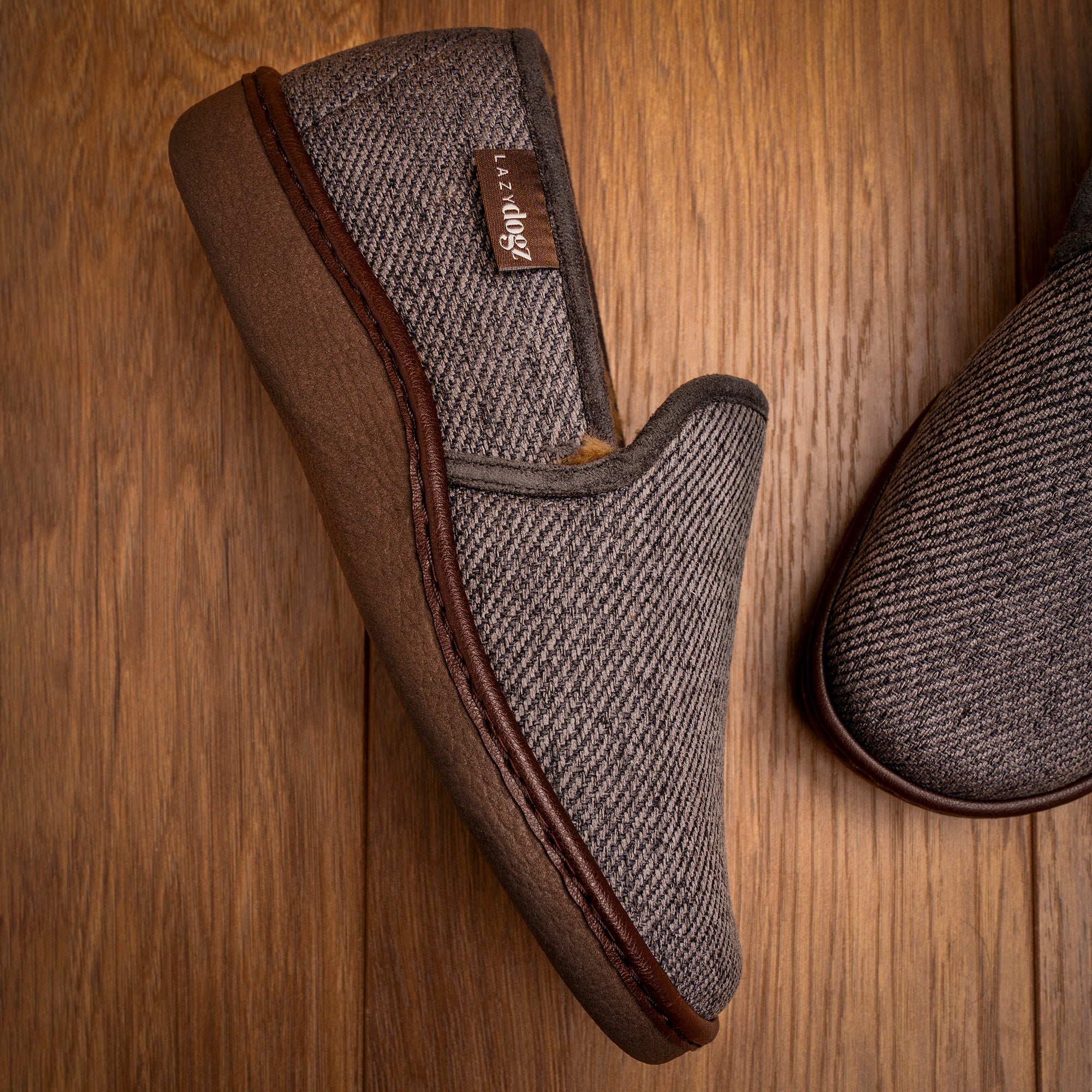 Oliver Grey Slipper