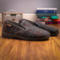 Hughes Grey Slipper