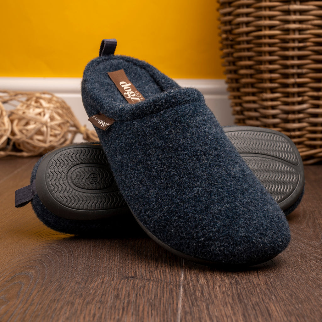 Lee Navy Slipper