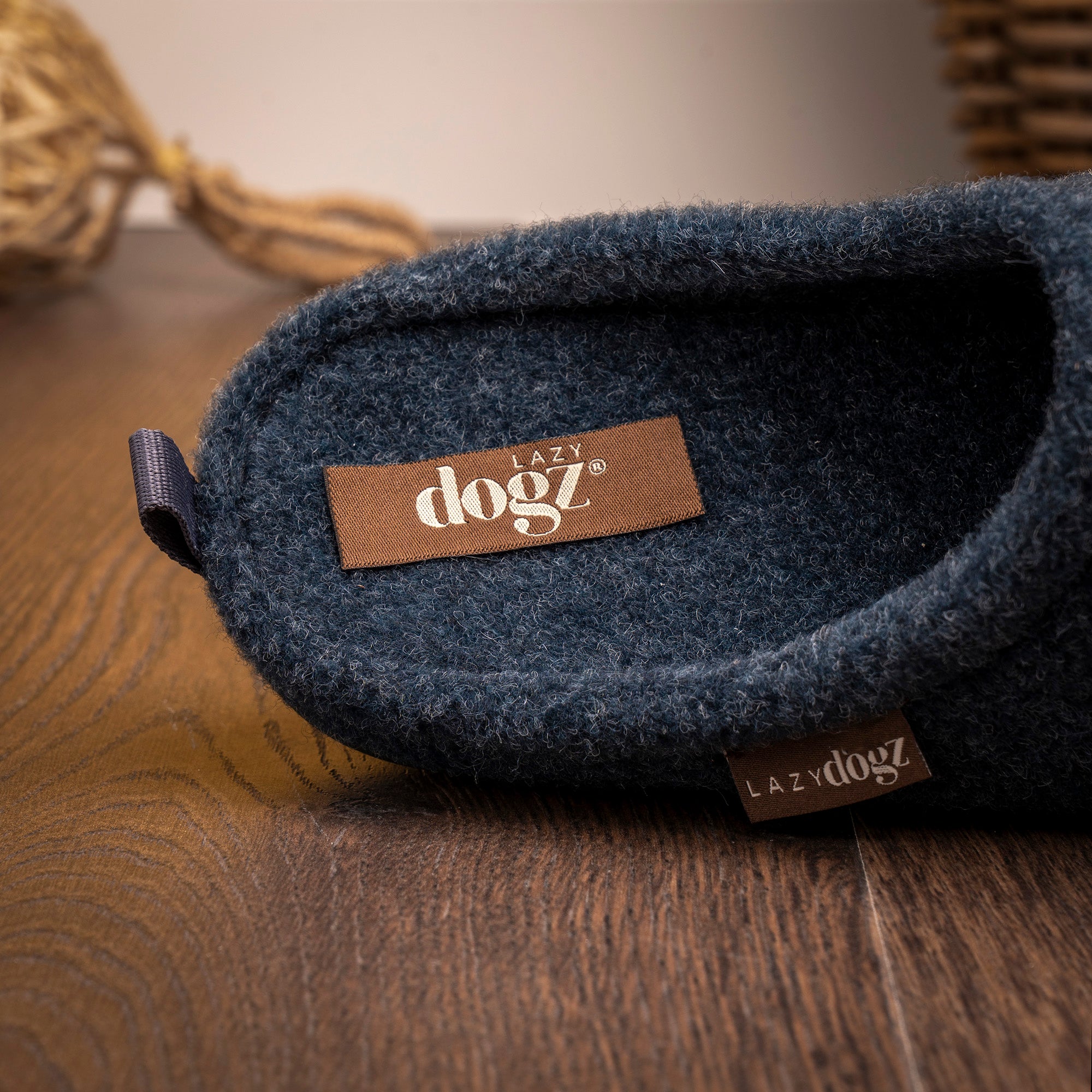 Lee Navy Slipper