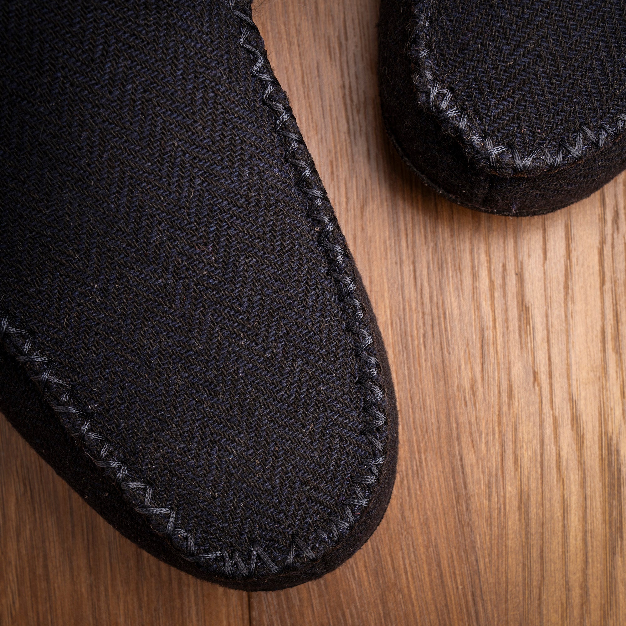 Hendrix II Navy Slipper