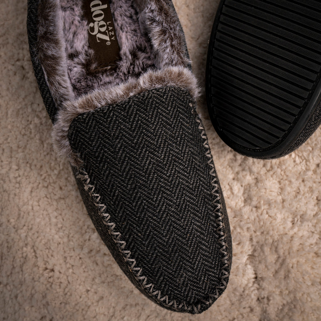Hendrix II Grey Slipper