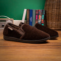 Lazy Dogz Ryan Brown Slipper