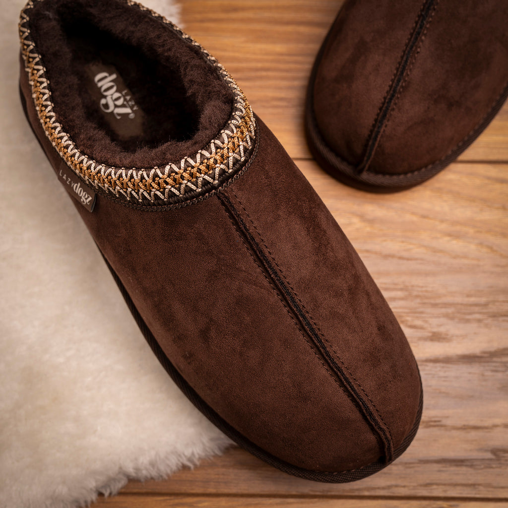 Lazy Dogz Patrick Brown Slipper