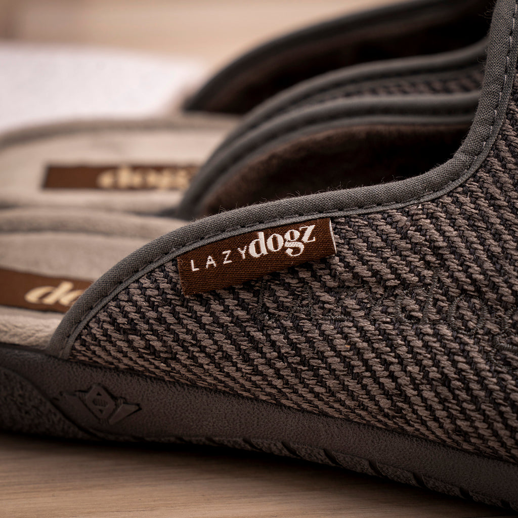 Paul Grey Mule Slipper