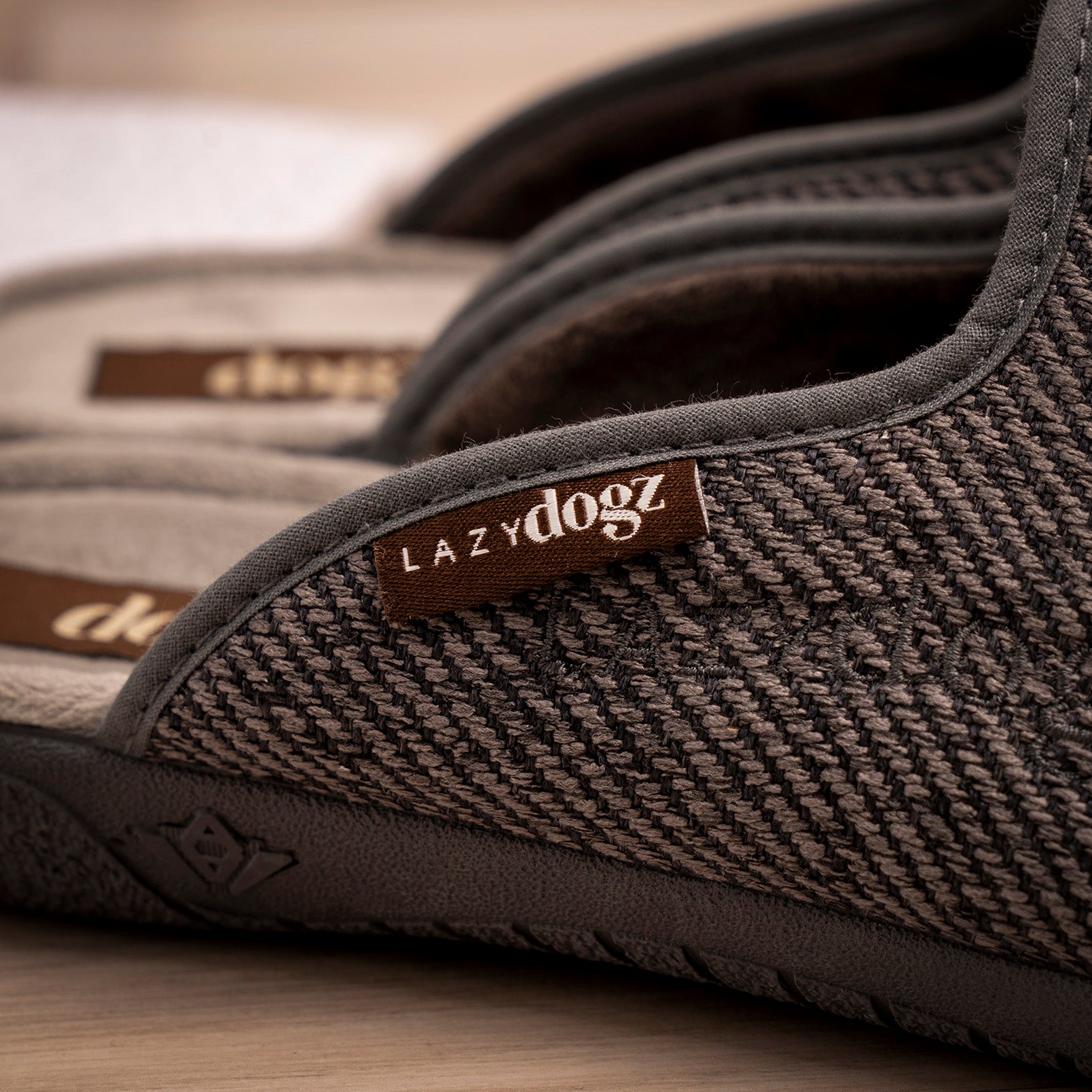Paul Grey Mule Slipper