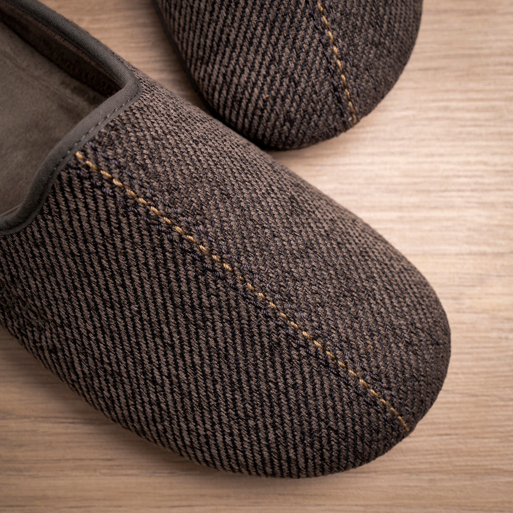 Paul Grey Mule Slipper