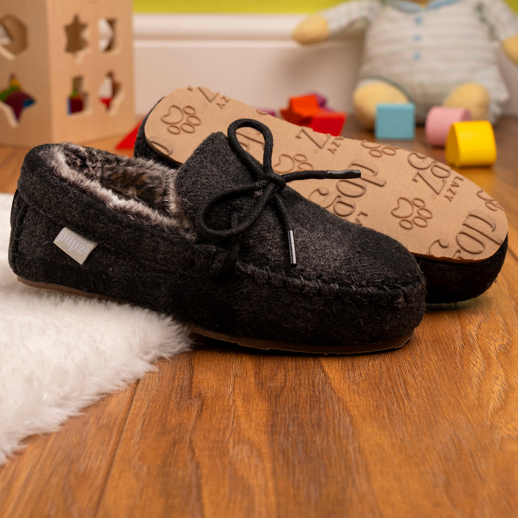 Kids Lumber Junior Moccasin Slipper