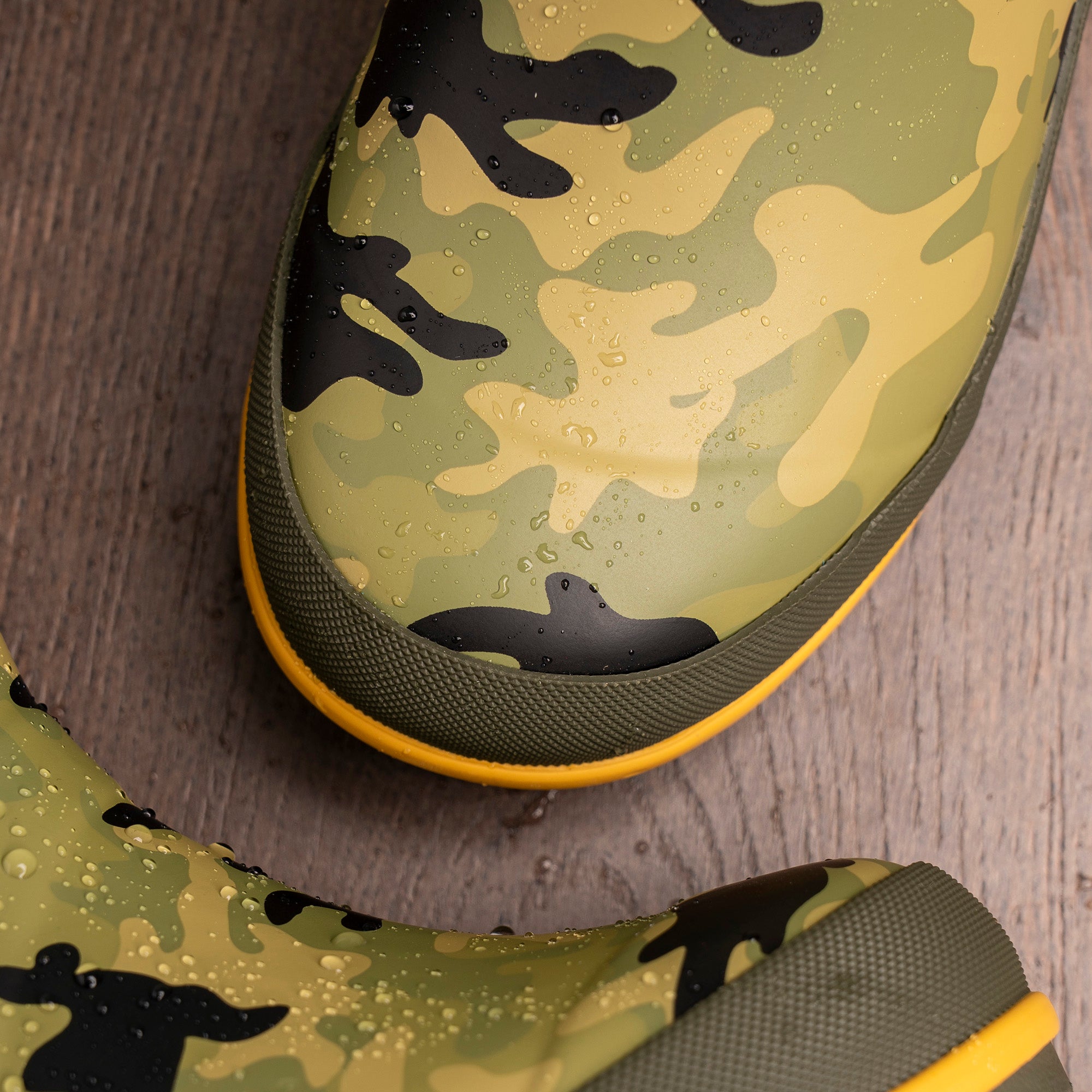 Splash Camo Junior Wellington
